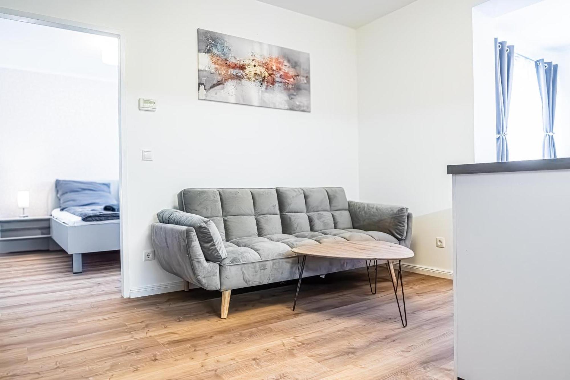 Charming 1Br And 1Lr Apt Modern Design Donaustadt Viena Exterior foto